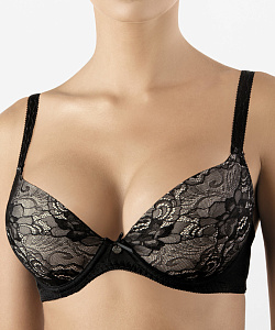 Бюст V.O.V.A (75, D, Черный)