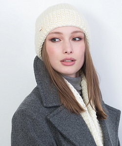 Шапка Fomas (Универсальный, Молочный)