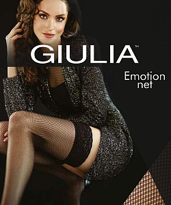 Чулки Giulia (1/2, Nero)