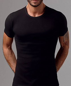 Футболка муж. Gasoline Blu (XXL, Черный)