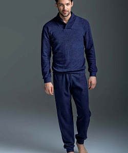 Пижама муж. Enrico Coveri (L, Синий)