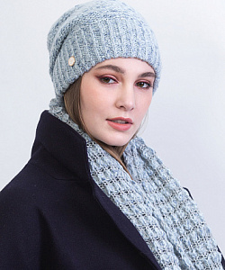 Шапка Fomas (Универсальный, Голубой)