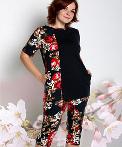 Костюм Barboleta (50, Черный)