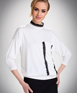 Топ Eldar (L, Экри/черный)