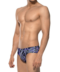 Плавки Charmante (XXXXL, Черно-фиолетовый)