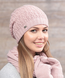 Шапка Fomas (Универсальный, Розовый)