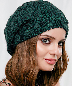 Шапка Gulyann (54-58, Изумруд)