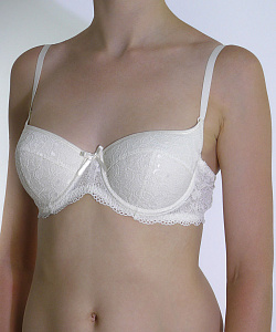 Бюст Roksa (90, C, Молочный)