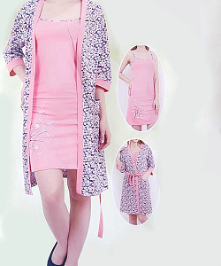 Комплект Nicoletta (М, Розовый)