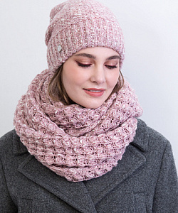 Шапка Fomas (Универсальный, Розовый)