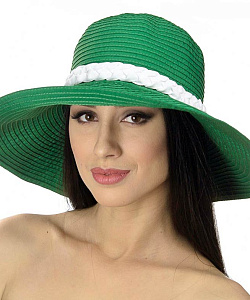Шляпка Del Mare (Uni, Изумрудный)