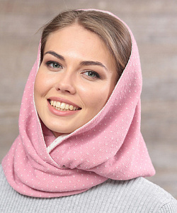 Снуд Fomas (Uni, Орхидея/Молочный)