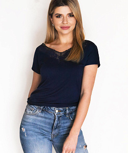 Топ Eldar (XXL, Т.Синий)