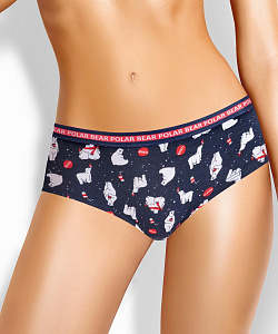 Трусы Clever (L, Т.Синий/Белый)