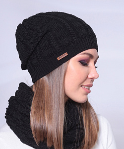 Шапка Fomas (Универсальный, Черный)