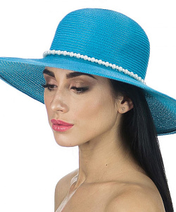Шляпка Del Mare (Uni, Бирюзовый)