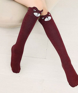 Гольфы детск. Hobby (8-12, Бордовый)