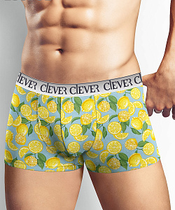 Трусы муж. Clever (L, Голубой/Желтый)