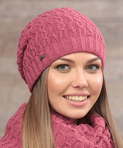 Шапка Fomas (Универсальный, Ярко-Розовый)