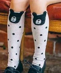 Гольфы детск. Hobby (8-12, Св.серый меланж)