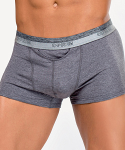 Трусы муж. Opium (XXL, Серый меланж)