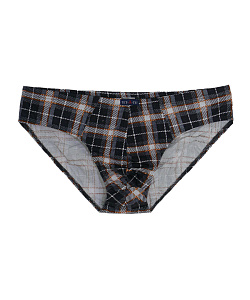 Слипы Тет-А-Тет (4 XL, Т.серый/Оранжевый)