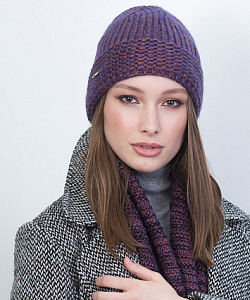 Шапка Fomas (Универсальный, Фиолетовый)