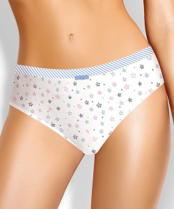 Трусы Clever (S, Молочный/Голубой)