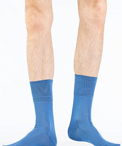 Носки муж. Philippe Matignon (42-44, Indigo)