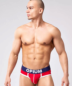 Трусы муж. Opium (XL, Красный)