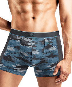 Трусы муж. Clever (XXL, Т.Голубой/Т.Серый)