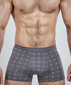 Трусы муж. Salvador Dali (XXXL, Серый)
