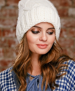 Шапка Gulyann (54-58, Белый)