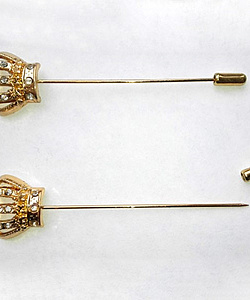 Булавка Tonak (88 мм, Золотой)