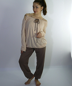 Пижама Donna (L, Персик)