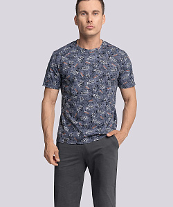 Комплект муж. Clever (XXL, Т.Серый/Белый)