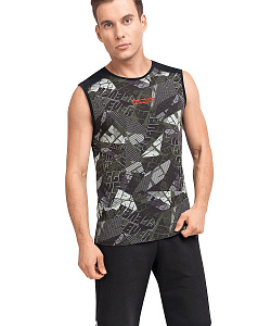 Майка муж. Clever (52, Т.Зеленый/Серый)