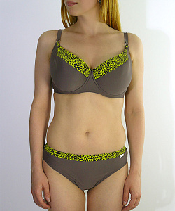 Купальник Self (75, H, Желто-Коричневый)