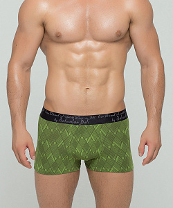 Трусы муж. Salvador Dali (XL, Зеленый)