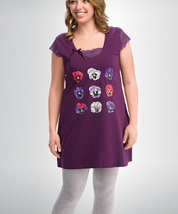 Пижама Pelican (XXL, Фиолетовый)