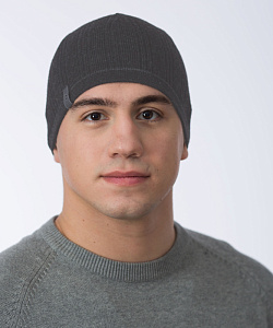 Шапка муж. Fomas (Универсальный, Т.Серый/Серый)