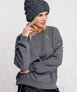 Шапка SuperShapka (54-58, Серый)