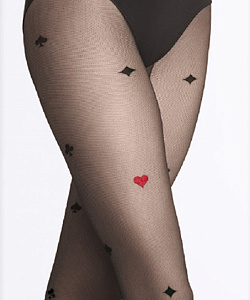 Колготки Gatta (3, Nero/Red)