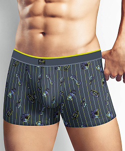 Трусы муж. Clever (3 XL, Т.Синий/Зеленый)