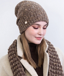 Шапка Fomas (Универсальный, Коричневый)