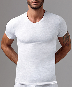 Футболка муж. Gasoline Blu (L, Белый)