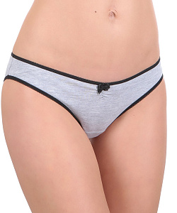 Трусы MamaLine (44, Серый меланж/Черный)