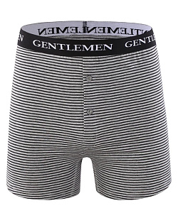 Трусы Gentlemen (3 XL, Черный/Серый)