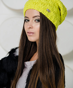 Шапка SuperShapka (54-58, Ярко-желтый)