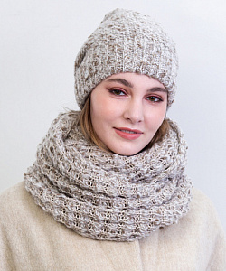 Шапка Fomas (Универсальный, Бежевый)